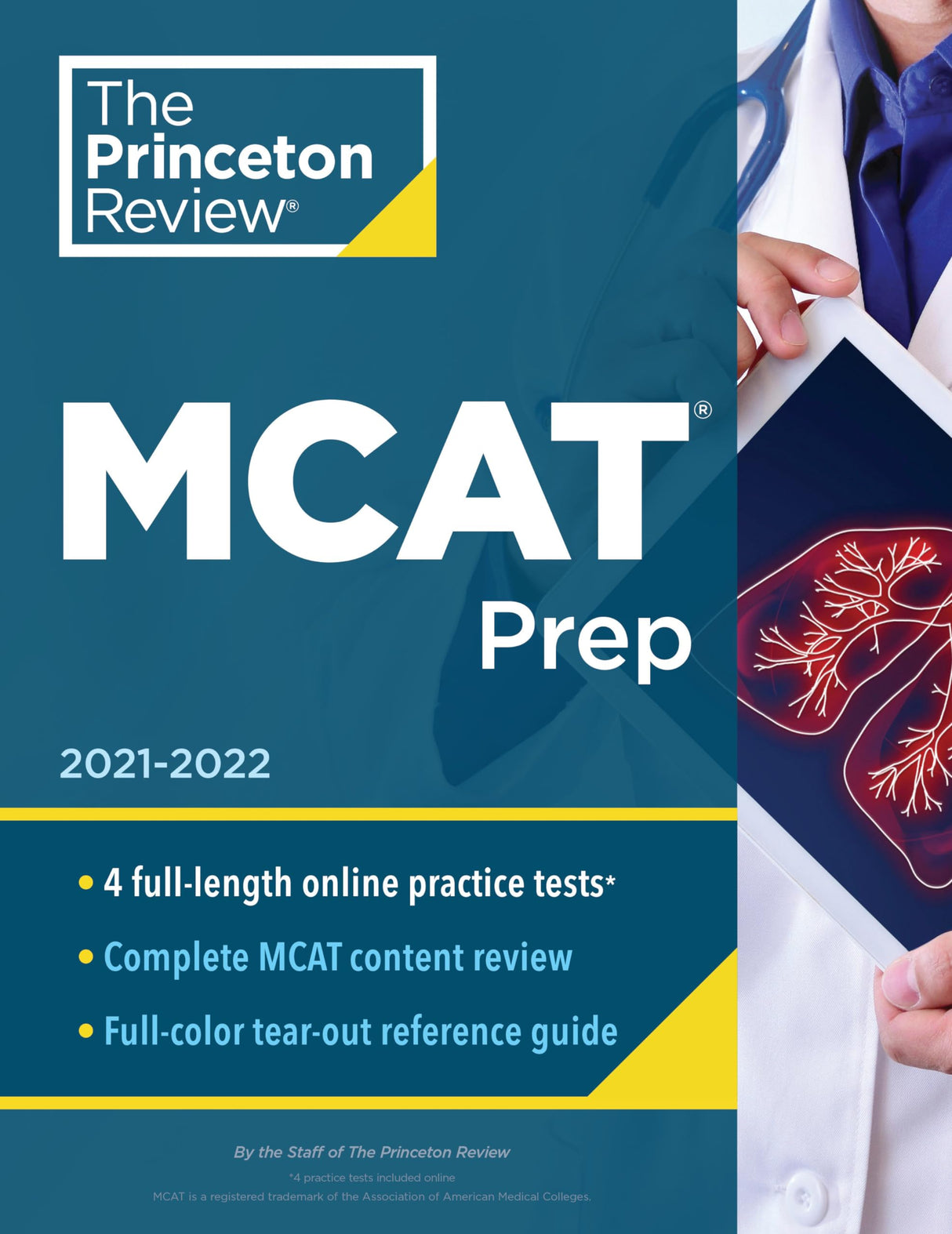 Princeton Review MCAT Prep, 2021-2022: 4 Practice Tests + Complete Content Coverage - Retail Maharaj
