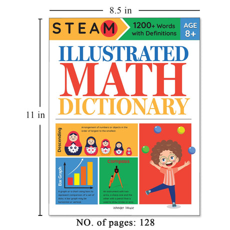 Illustrated Maths Dictionary - Retail Maharaj