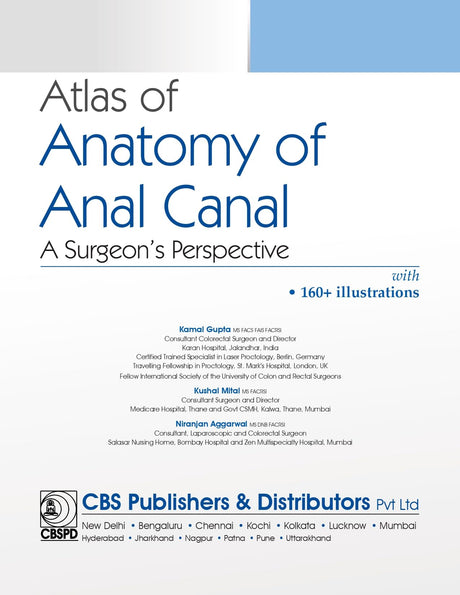 Atlas Of Anatomy Of Anal Canal A Surgeons Perspective (Hb 2024) - Retail Maharaj