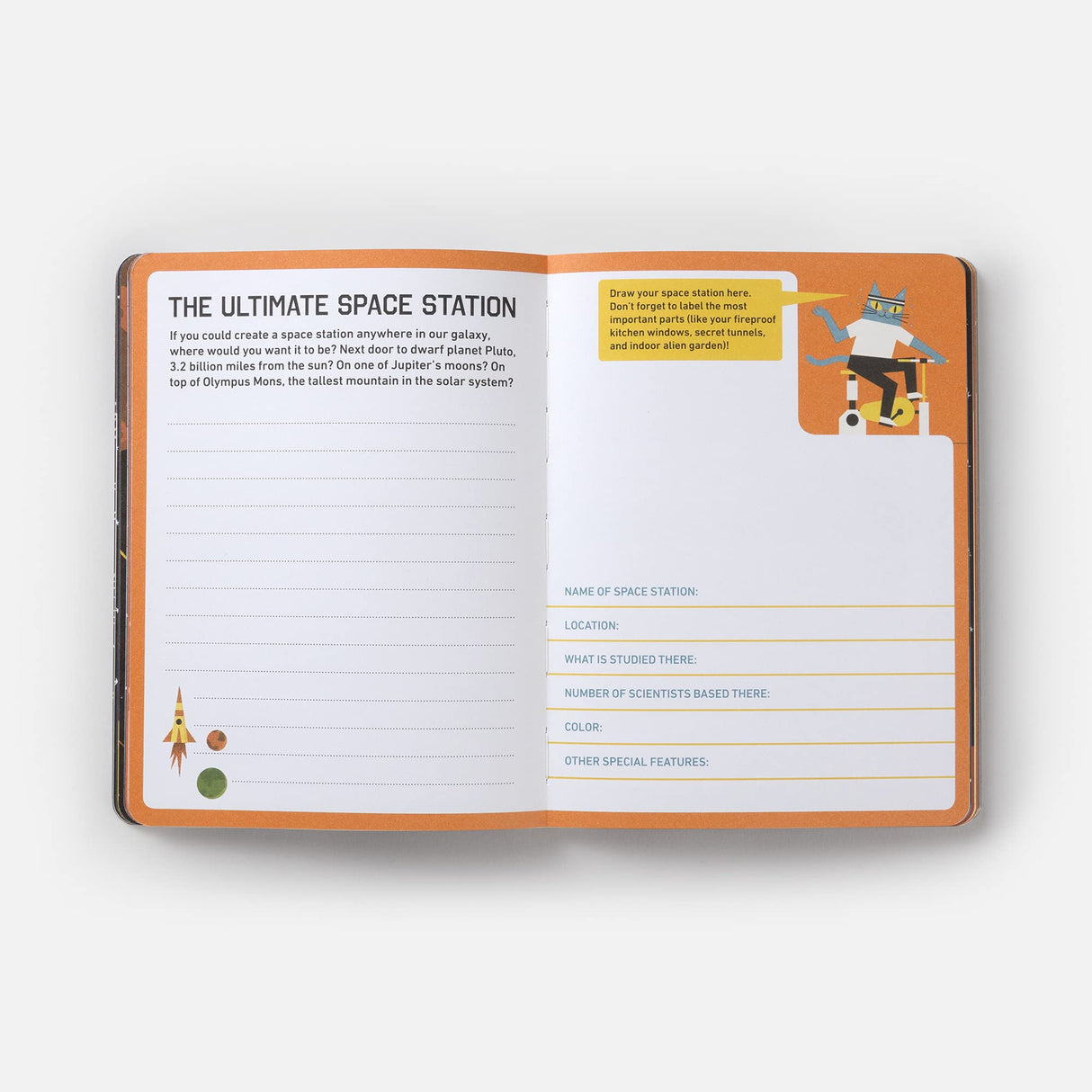 EXPLORERS JOURNAL: Professor Astro Cat's Prompted Guide to Discovering Science and the Stars from Your Backyard - Retail Maharaj