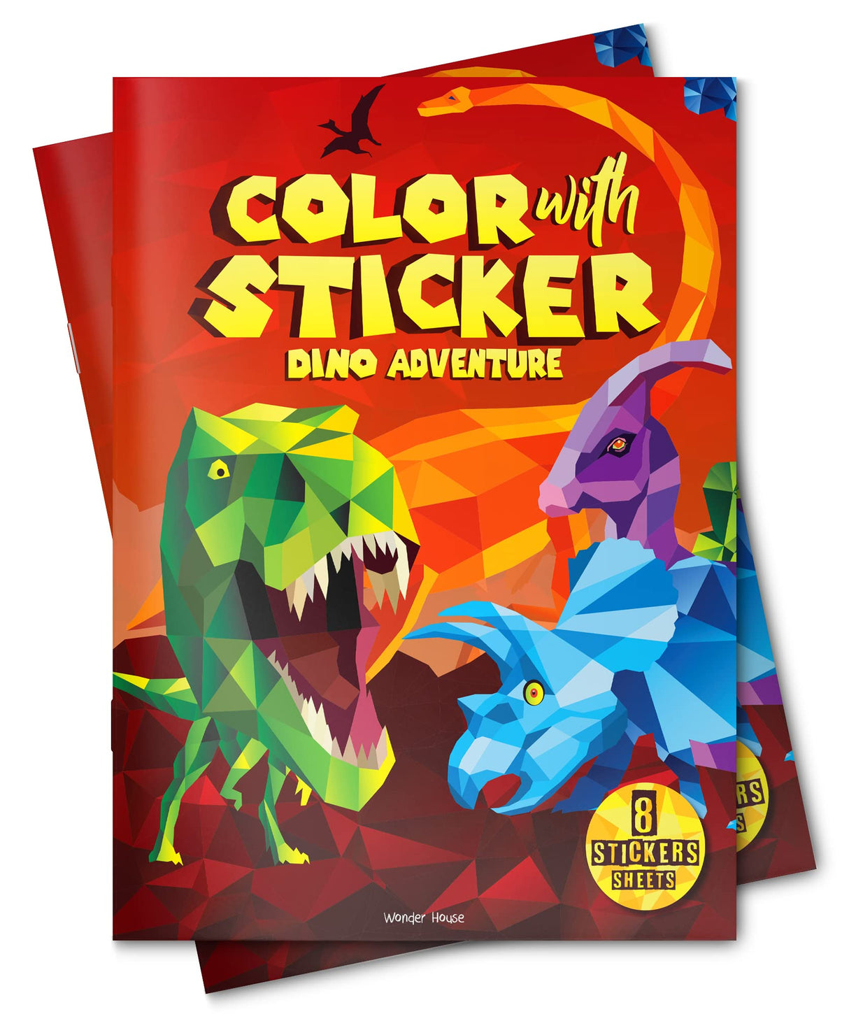 Color with Sticker - Dino Adventure - Retail Maharaj
