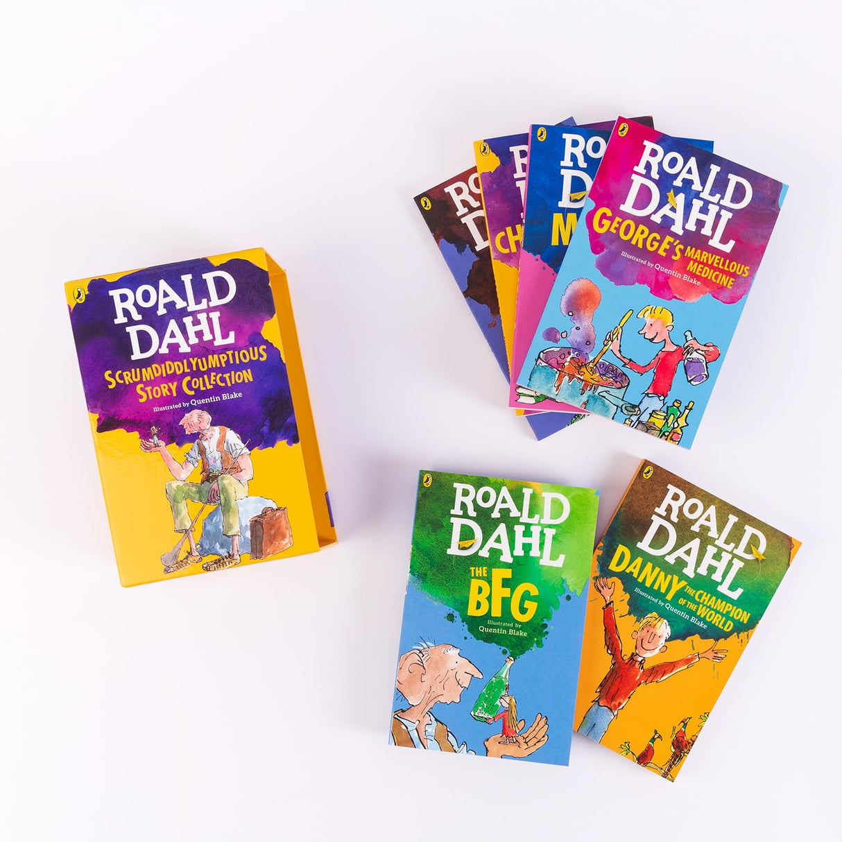 Roald Dahl's Scrumdiddlyumptious Story Collection (6 Book Slipcase) - Retail Maharaj