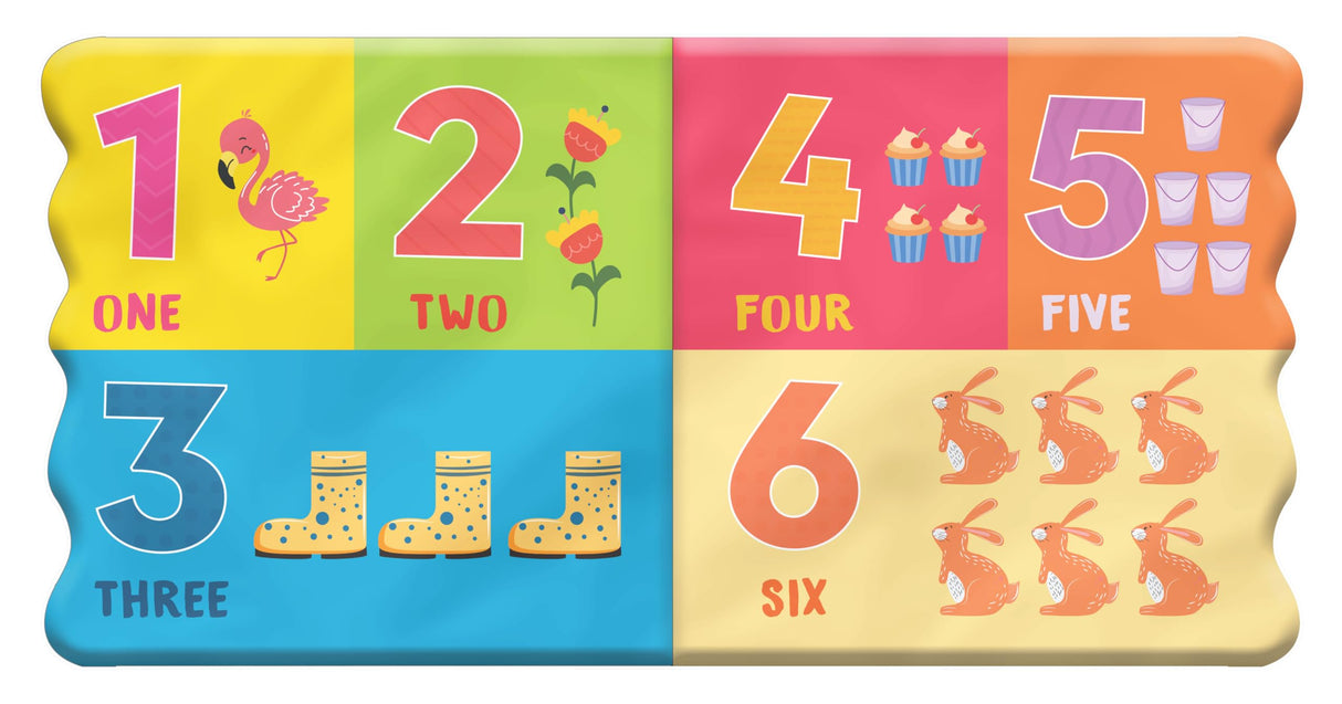 Baby's First Bath Time: 1,2,3 Bath Book - Retail Maharaj