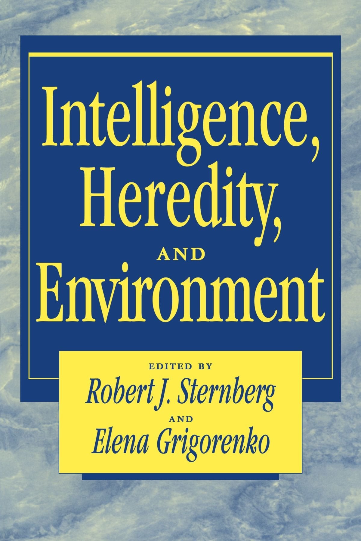 Intelligence, Heredity, and Environment - Retail Maharaj