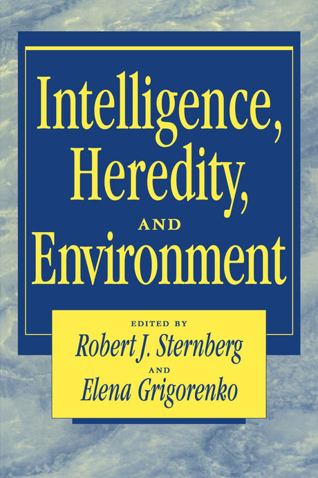 Intelligence, Heredity, and Environment - Retail Maharaj