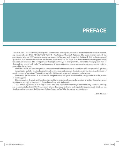 Pearson NTA UGC NET/SET/JRF Paper -II Commerce 2025 | Solved Paper Aug '24 & June'25 | FY 25-26 Tax slab | Chapterwise Practice Questions - Retail Maharaj
