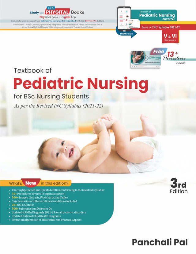 Textbook Of Pediatric Nursing For Bsc Nursing Students 3Ed (Pb 2025) - Retail Maharaj