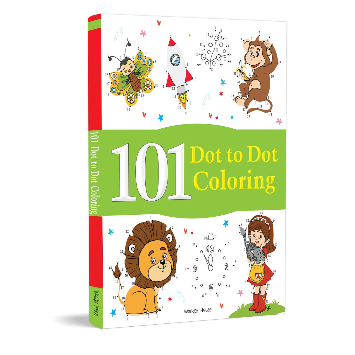101 Dot To Dot Coloring: Fun Activity Book For Children - Retail Maharaj