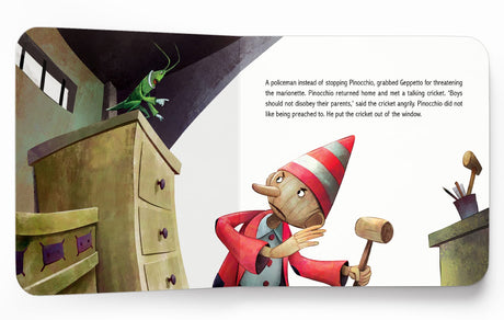 My first Illustrated Fairytale Board Book - Pinocchio Board Book - Retail Maharaj