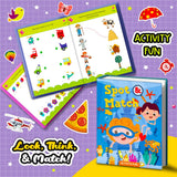 5-in-1 Ultimate My First Early Learning Educational Colouring Picture Activity Books for Kids, Children and Toddlers - Ages 3+ years (Pack of 5) - Retail Maharaj