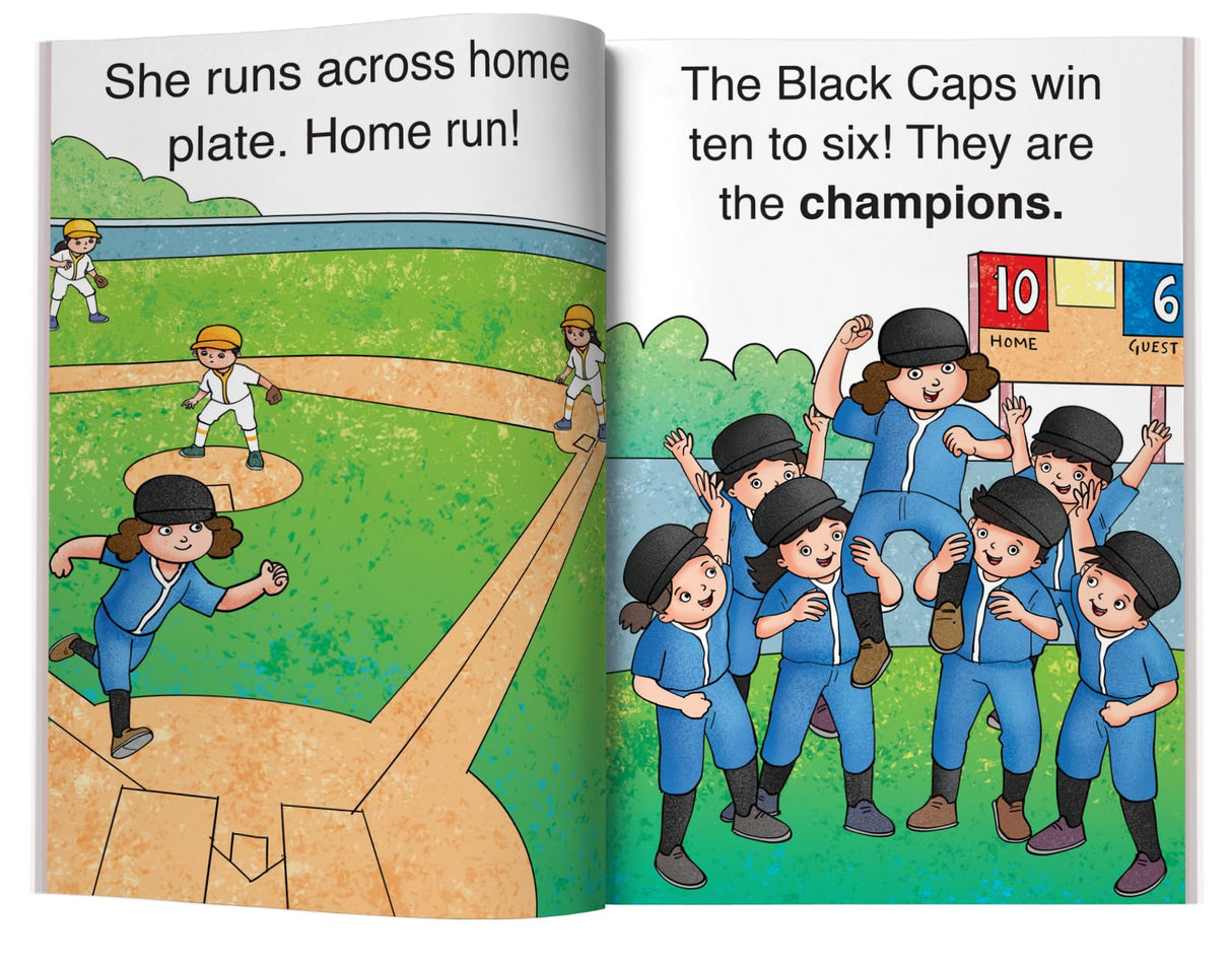 Phonics Readers Level 2 - Sports Club (Pack of 8) - Retail Maharaj