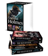 The Essential Holmes Boxed Set (A Study in Scarlet, The Sign of Four, The Hound of Baskervilles, and The Valley of Fear) (FingerPrint Classics) - Retail Maharaj