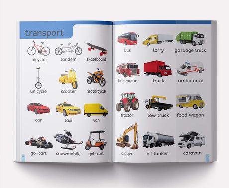 My First 1000 Words: Early Learning Picture Book to learn Alphabet, Numbers, Shapes and Colours, Transport, Birds and Animals, Professions, Opposite Words, Action Words, Parts of the body and Objects Around Us. - Retail Maharaj