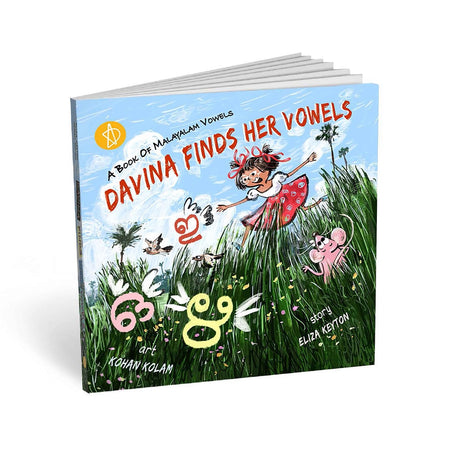 Davina Finds Her Vowels: A Book of Malayalam Vowels - Retail Maharaj