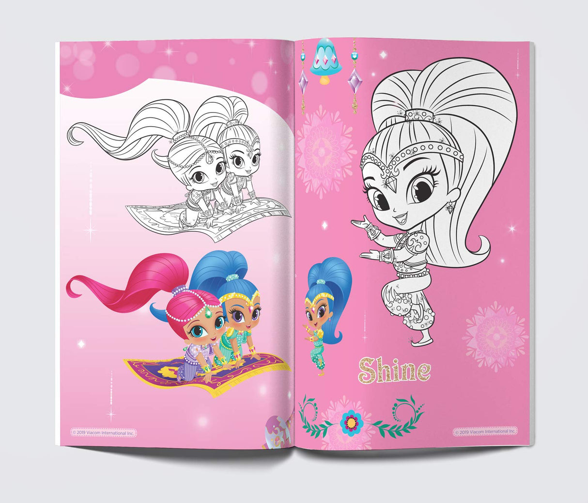 Magical Adventures: Giant Coloring Book for Kids (Shimmer & Shine) - Retail Maharaj