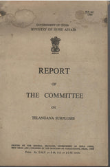 Report Of The Committee On Telangana Surplauses