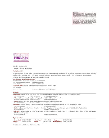 Competency Based Questions And Answers In Pathology For Second Mbbs Professional Examination (Pb 2024) - Retail Maharaj