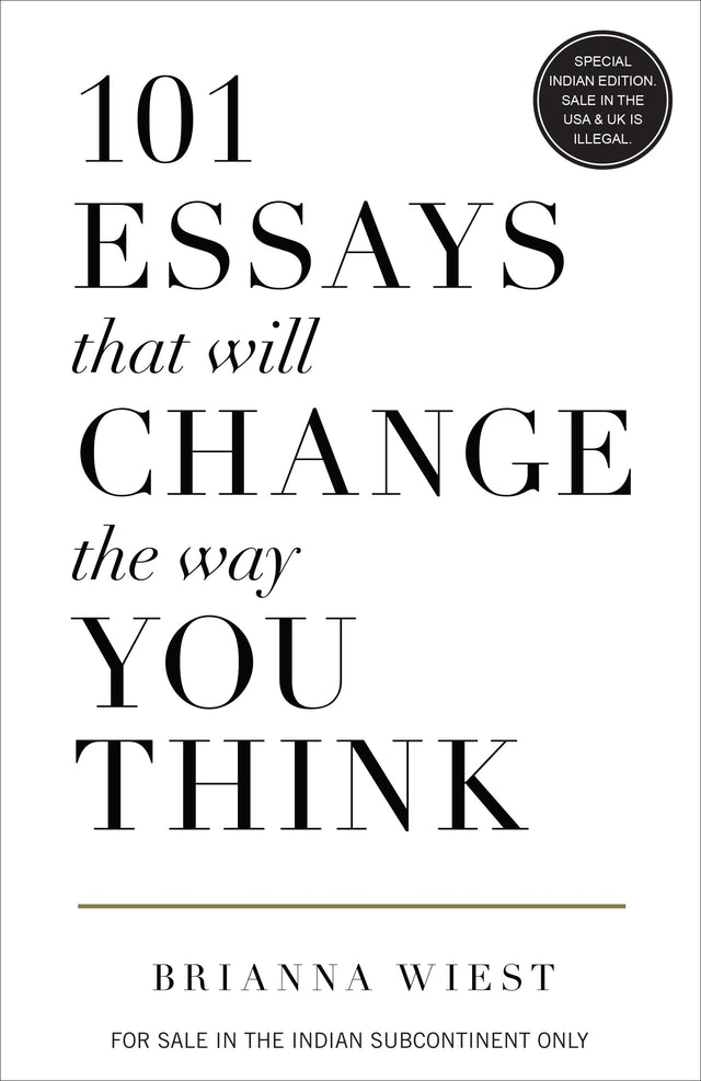 101 Essays That Will Change The Way You Think (English) - Retail Maharaj