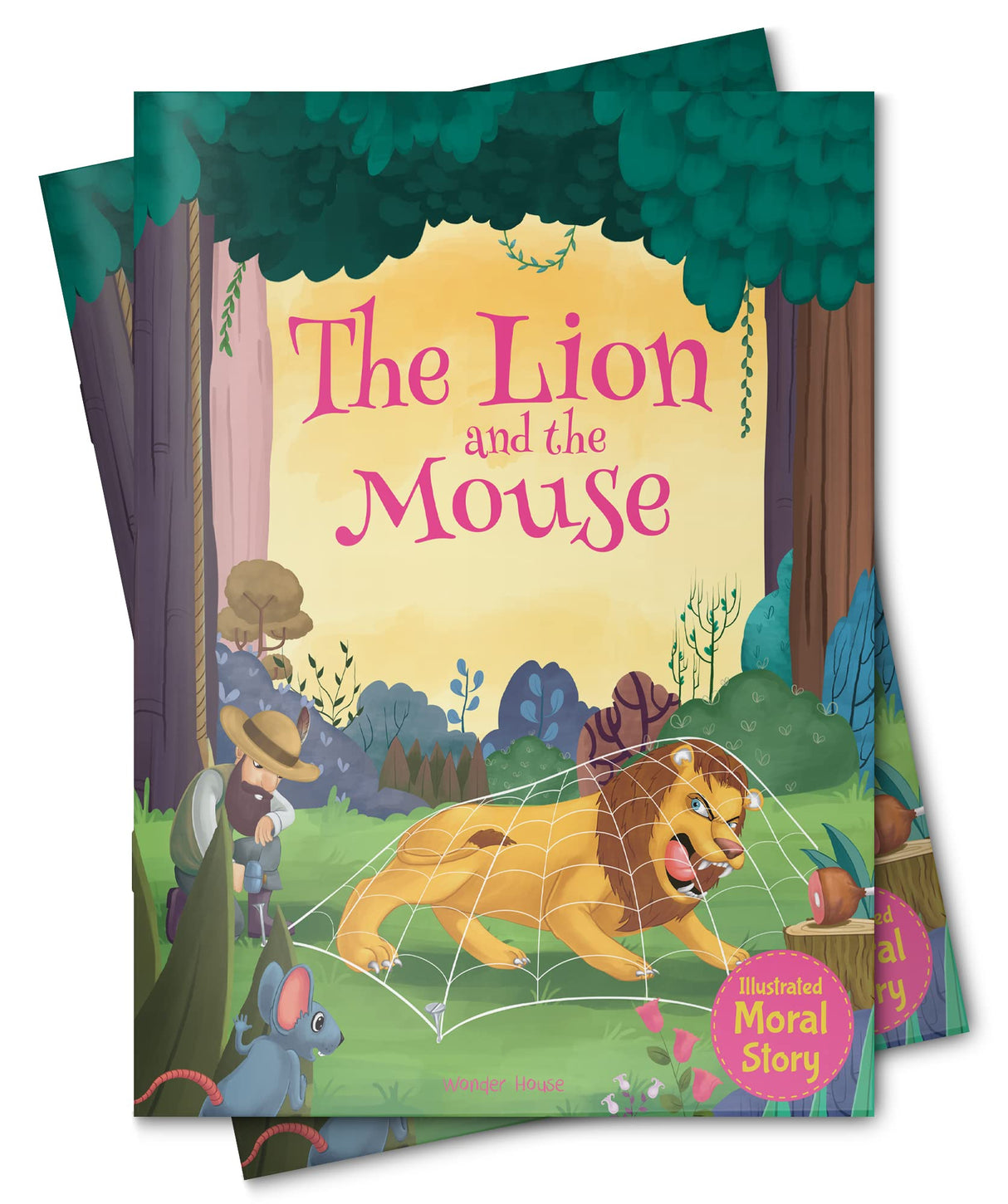 The Lion and the Mouse - Illustrated Moral Story for Children - Retail Maharaj