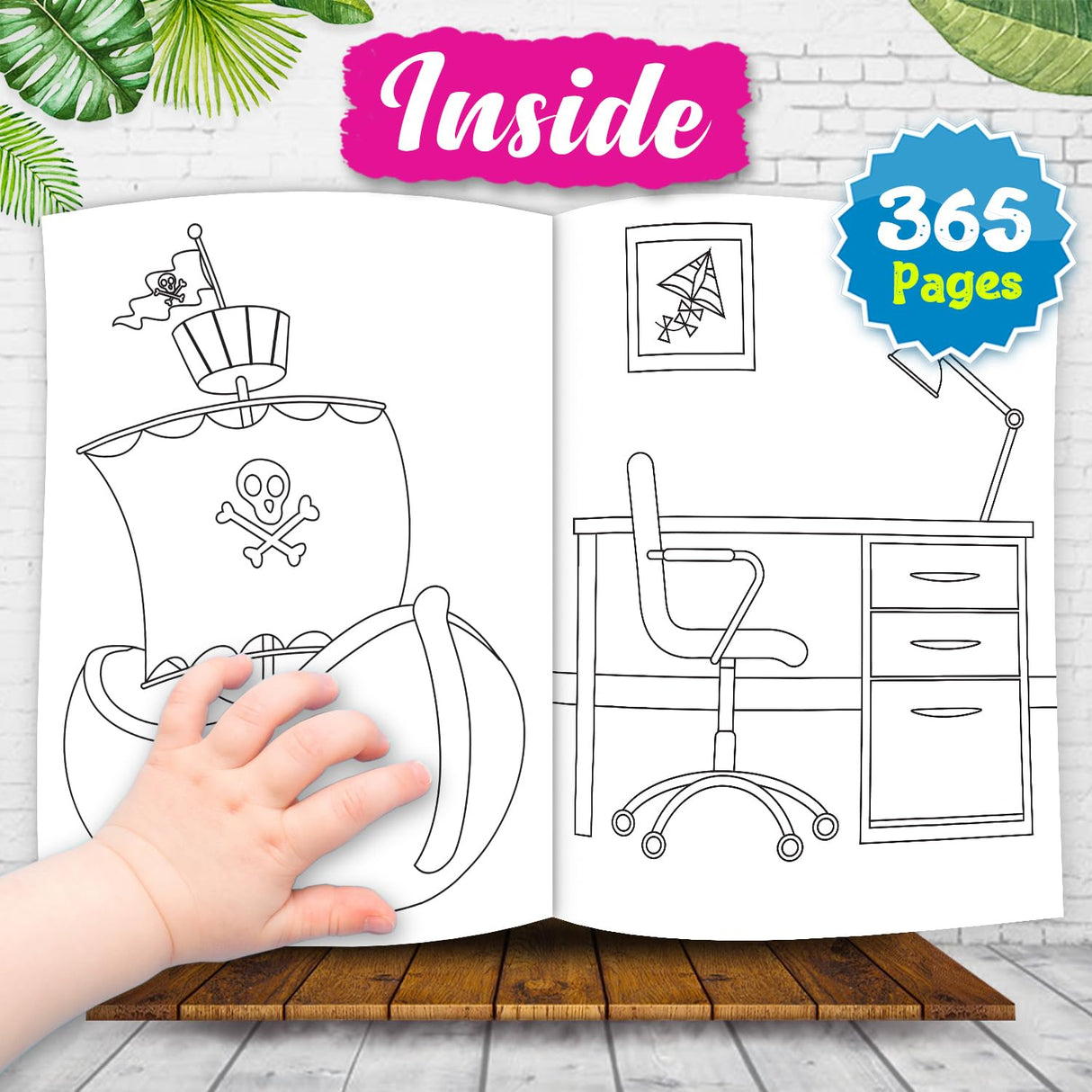 365 Colouring Book-1 - Retail Maharaj