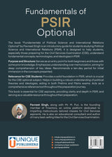 Fundamentals of PSIR Optional By Pavneet Singh for UPSC, UPSC-CSE Exams I - Retail Maharaj