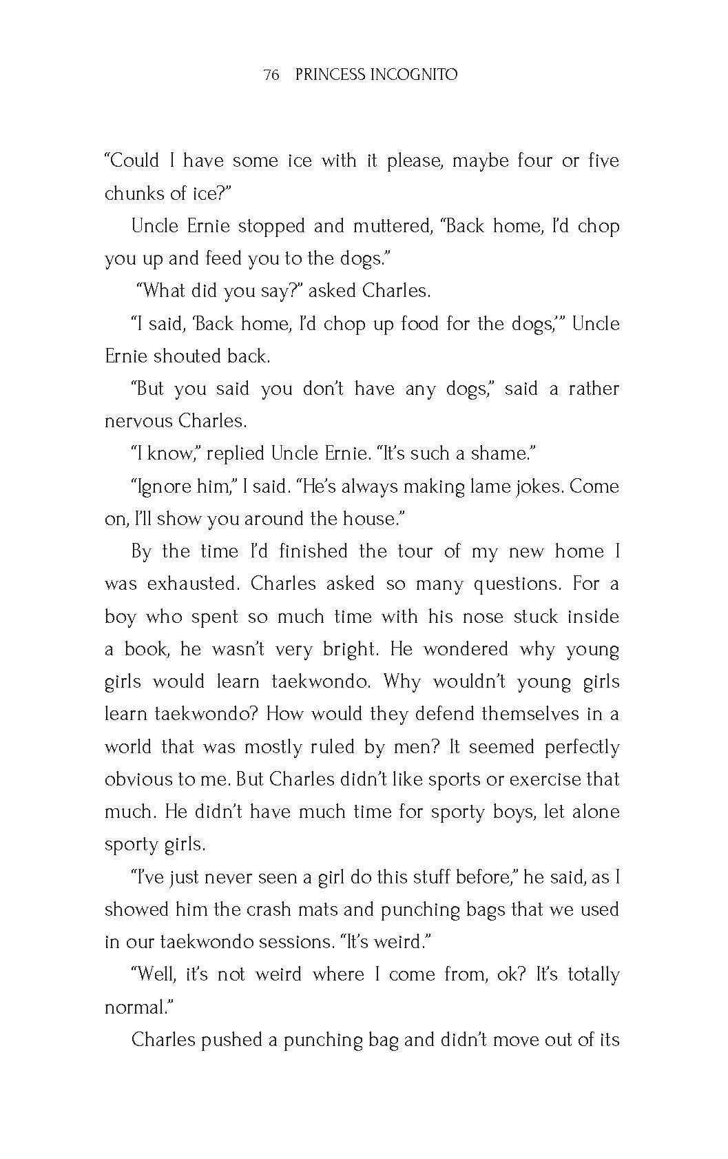 Princess Incognito #01: A Royal Pain In The Class - Retail Maharaj