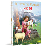 Heidi : Illustrated Abridged Children Classics English Novel with Review Questions - Retail Maharaj