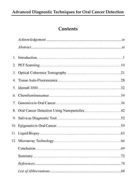 Advanced Diagnostic Techniques for Oral Cancer Detection - Retail Maharaj