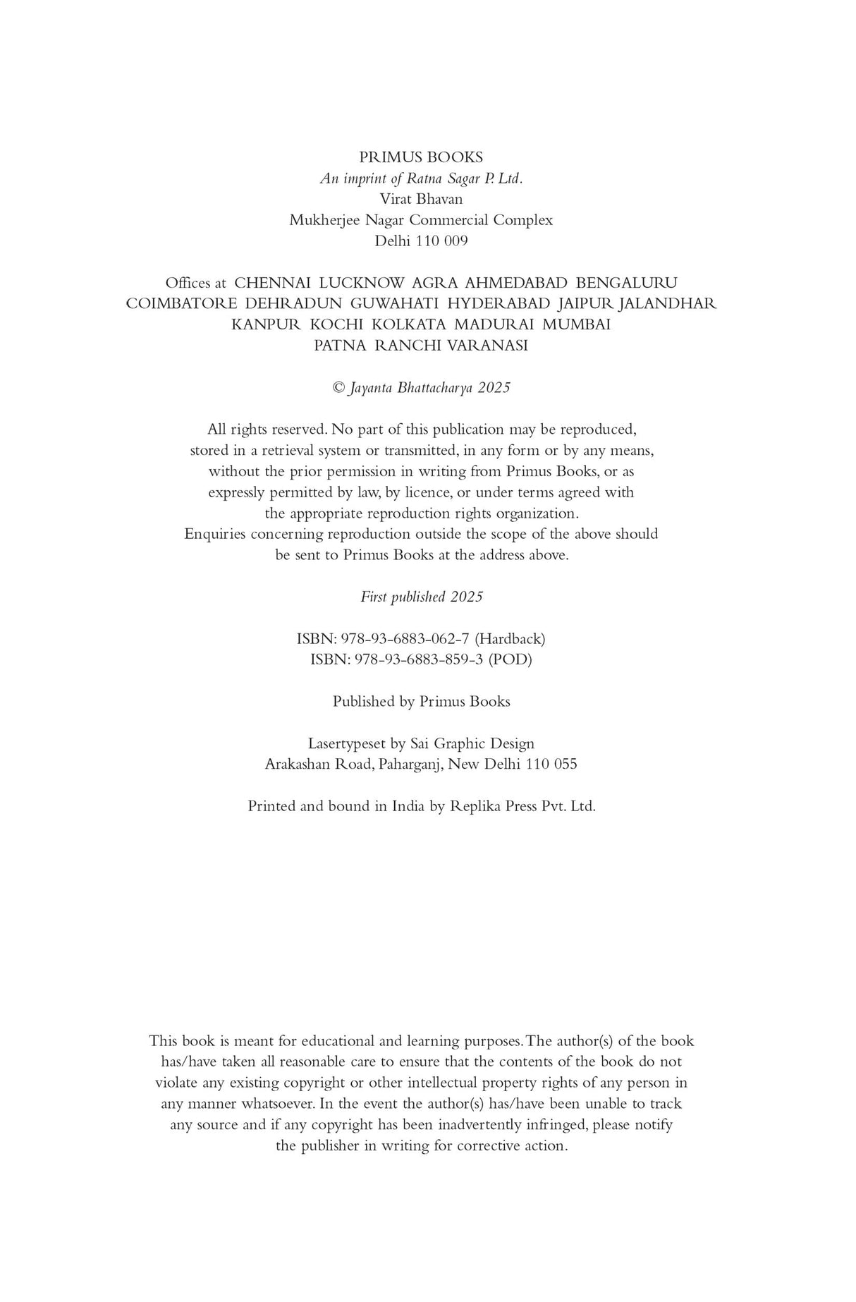 Primus Books- The Calcutta Medical College, 1822-1897: Medicine, Social Psyche and the Making of Modern Citizenry - Retail Maharaj