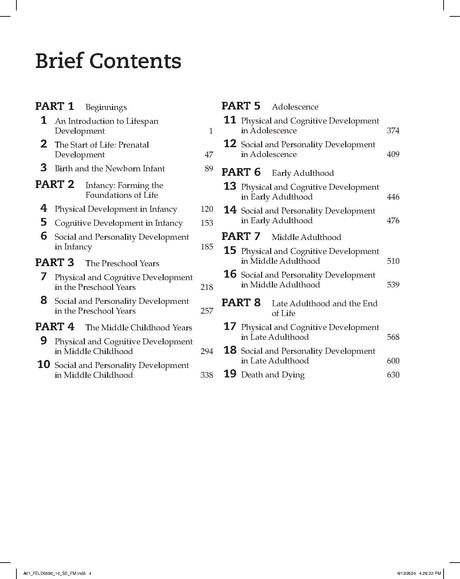 Development Across The Life Span | Indian Sociocultural Context | Includes World Events (Covid-19 Pandemic) | 10th Edition | - Pearson - Retail Maharaj