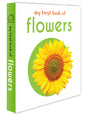 My First Book of Flowers | First Flower Board Book for Babies, Toddlers & Preschoolers | Learn About Beautiful Flowers with Bright, Colorful Pictures | Early Learning Book for Kids Ages 0-3 Years - Retail Maharaj