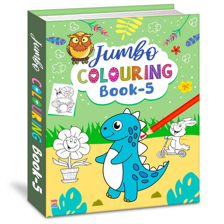 Jumbo Colouring Book - 5 - Retail Maharaj