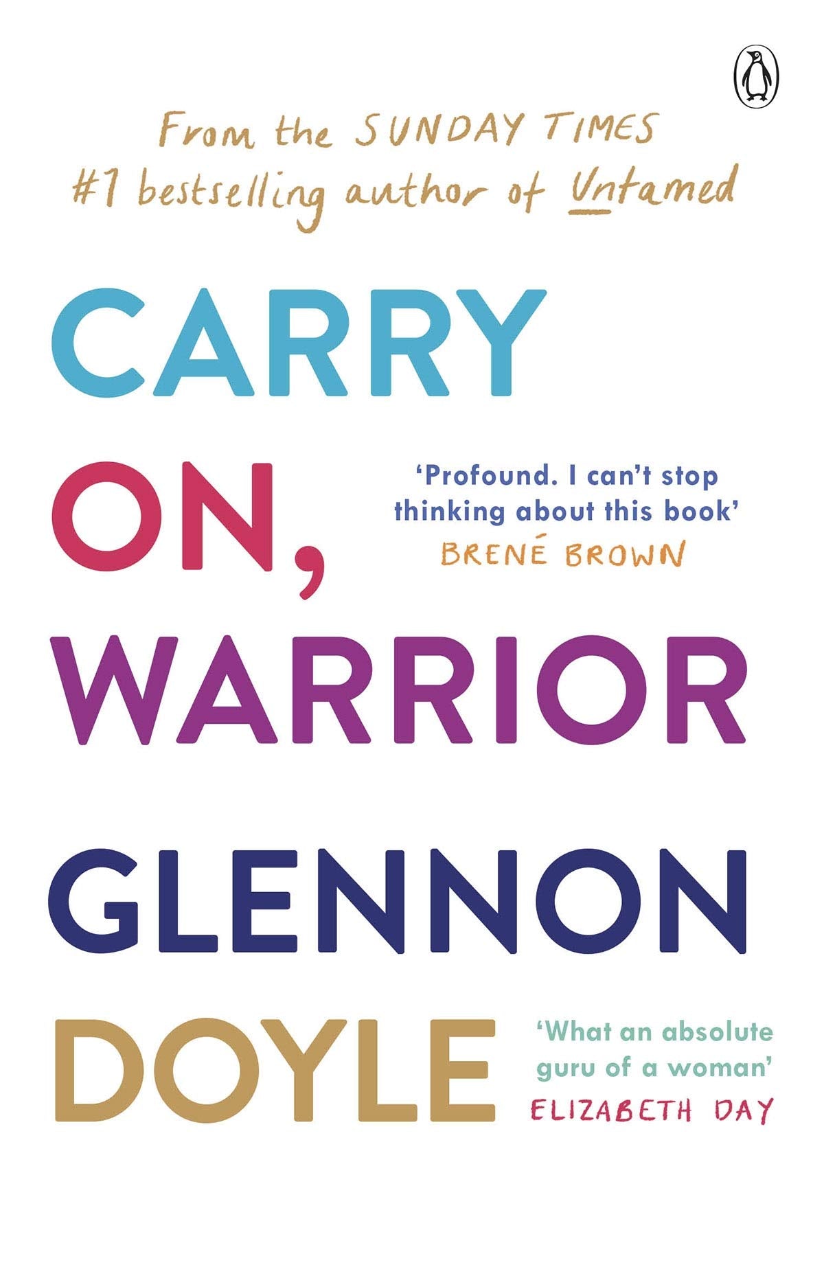 Carry On, Warrior: From Glennon Doyle, the #1 bestselling author of Untamed - Retail Maharaj