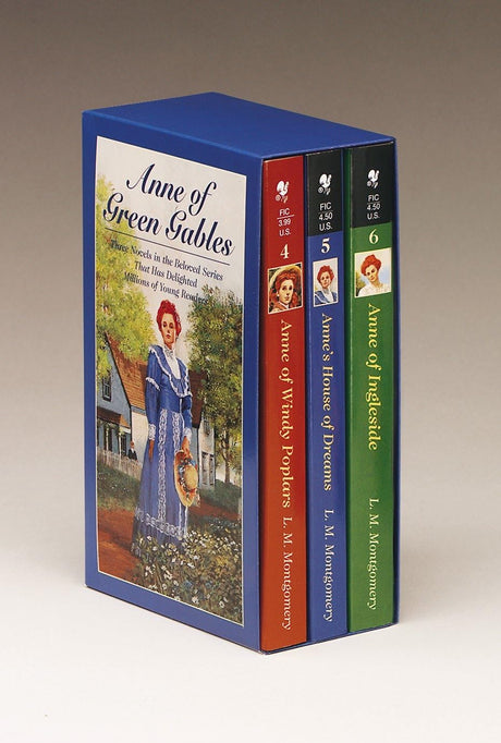 Anne of Green Gables, 3-Book Box Set, Volume II: Anne of Ingleside; Anne's House of Dreams; Anne of Windy Poplars - Retail Maharaj