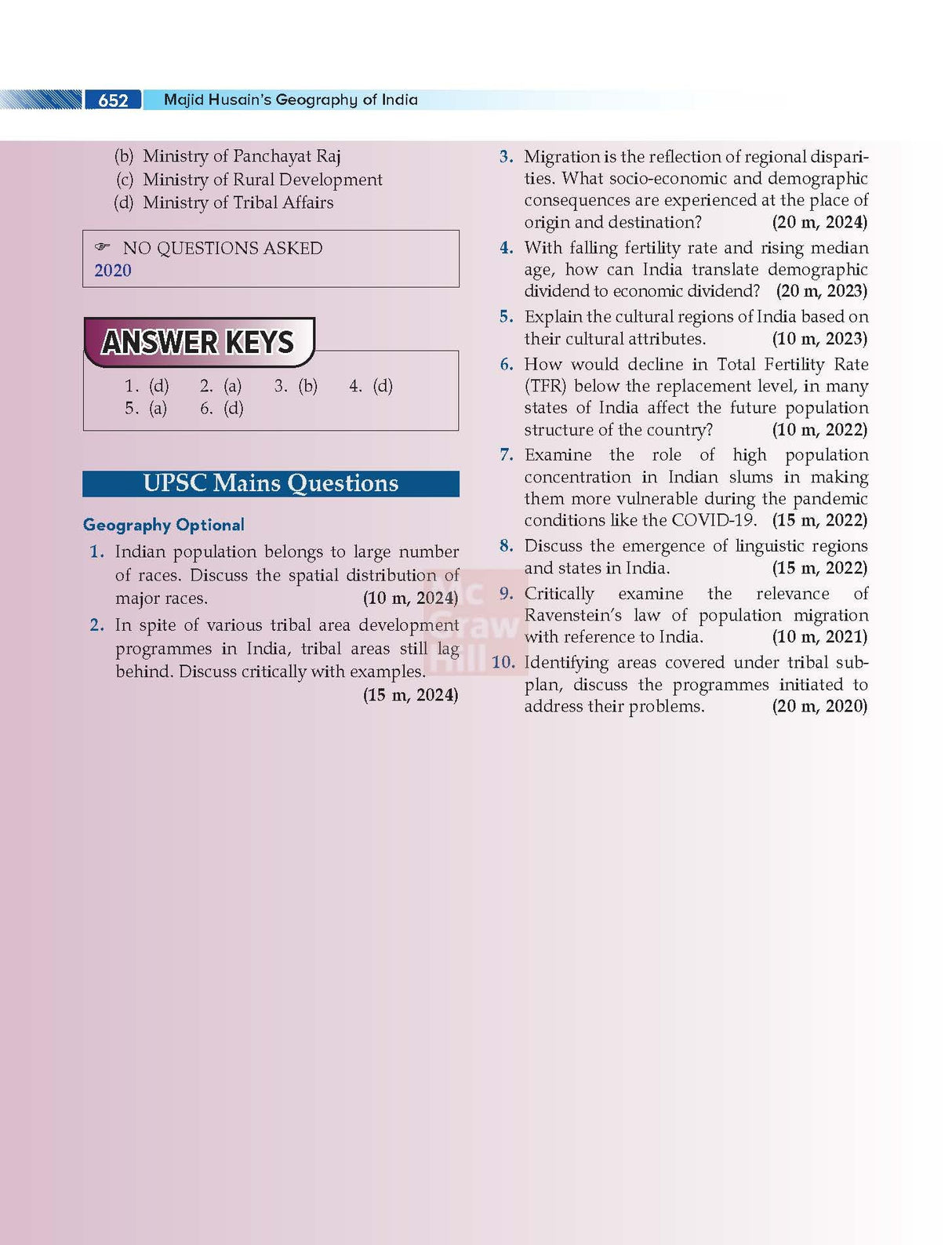 Geography of India, 11e for UPSC CSE 2026 by Pallavi Saxena | Solved PYQs | Colour Maps, Graphs & Charts | Learning tricks & Trend analysis | 30+ Video lectures, Monthly Current Affairs and Webinars - Retail Maharaj