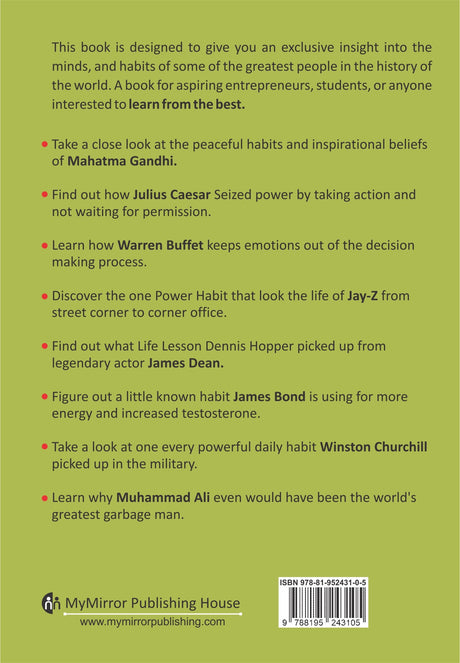 101 Power Habits (101 Life Lessons & Success Habits of Great Leaders, Business Icons and Inspirational Achievers) [Perfect Paperback] Chris Luke - Retail Maharaj
