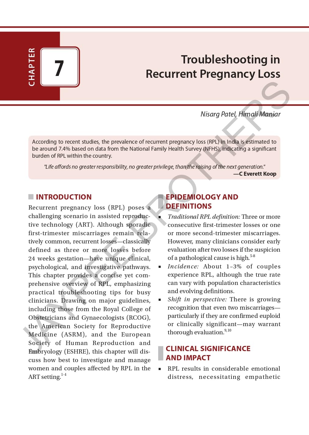 TROUBLESHOOTING IN ASSISTED REPRODUCTIVE TECHNOLOGY - Retail Maharaj