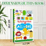 Hello Friend Books My Big Board Book of All in One : Simple and Vibrant Illustrations to Increase the Knowledge of Your Little One - Retail Maharaj