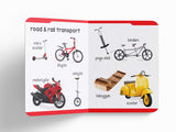 My First Padded Book of Transport: Early Learning Board Book for Kids | Learn About Cars, Trains, Planes, Trucks & More with Bright Pictures | Durable Padded Board Book for Babies, Toddlers & Preschoolers | Ages 0–5 Years - Retail Maharaj