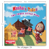 Masha Tales: The Three Little Pigs (Story Book) - Retail Maharaj