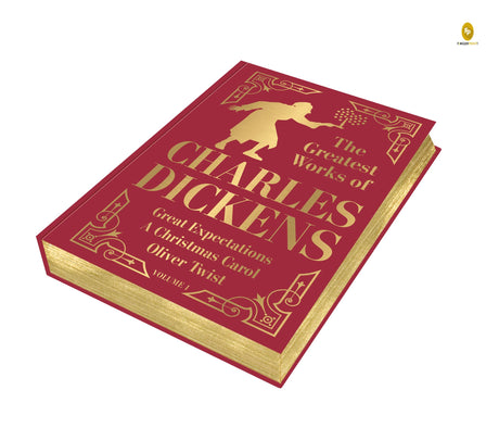 Greatest Works of Charles Dickens Vol 1 Great Expectations A Christmas Carol Oliver Twist (Deluxe Hardbound Edition) - Retail Maharaj