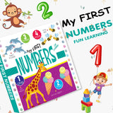 HELLOFRIEND BOOKS My First 100 Animals -Padded Board Book for Kids for Fun Learning - Retail Maharaj