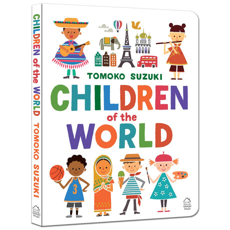 Children of the World – A Beautifully Illustrated Board Book for Kids: Celebrate Diversity, Cultures & Friendships Across the Globe | Simple Words and ... for Toddlers & Preschoolers | Ages 2–6 Years - Retail Maharaj