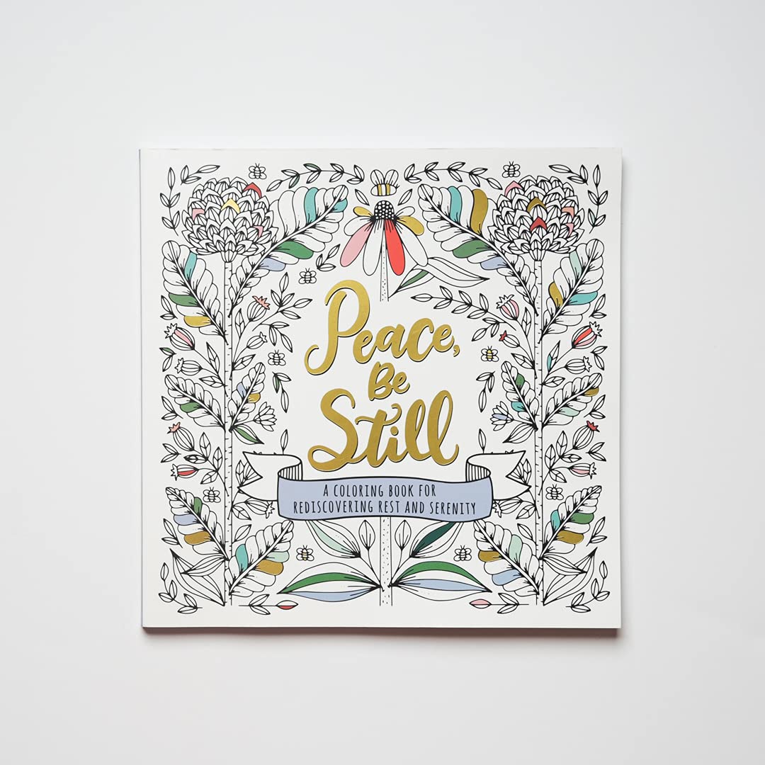 Peace, Be Still: A Coloring Book for Rediscovering Rest and Serenity - Retail Maharaj