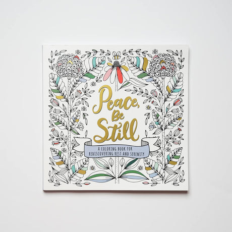 Peace, Be Still: A Coloring Book for Rediscovering Rest and Serenity - Retail Maharaj