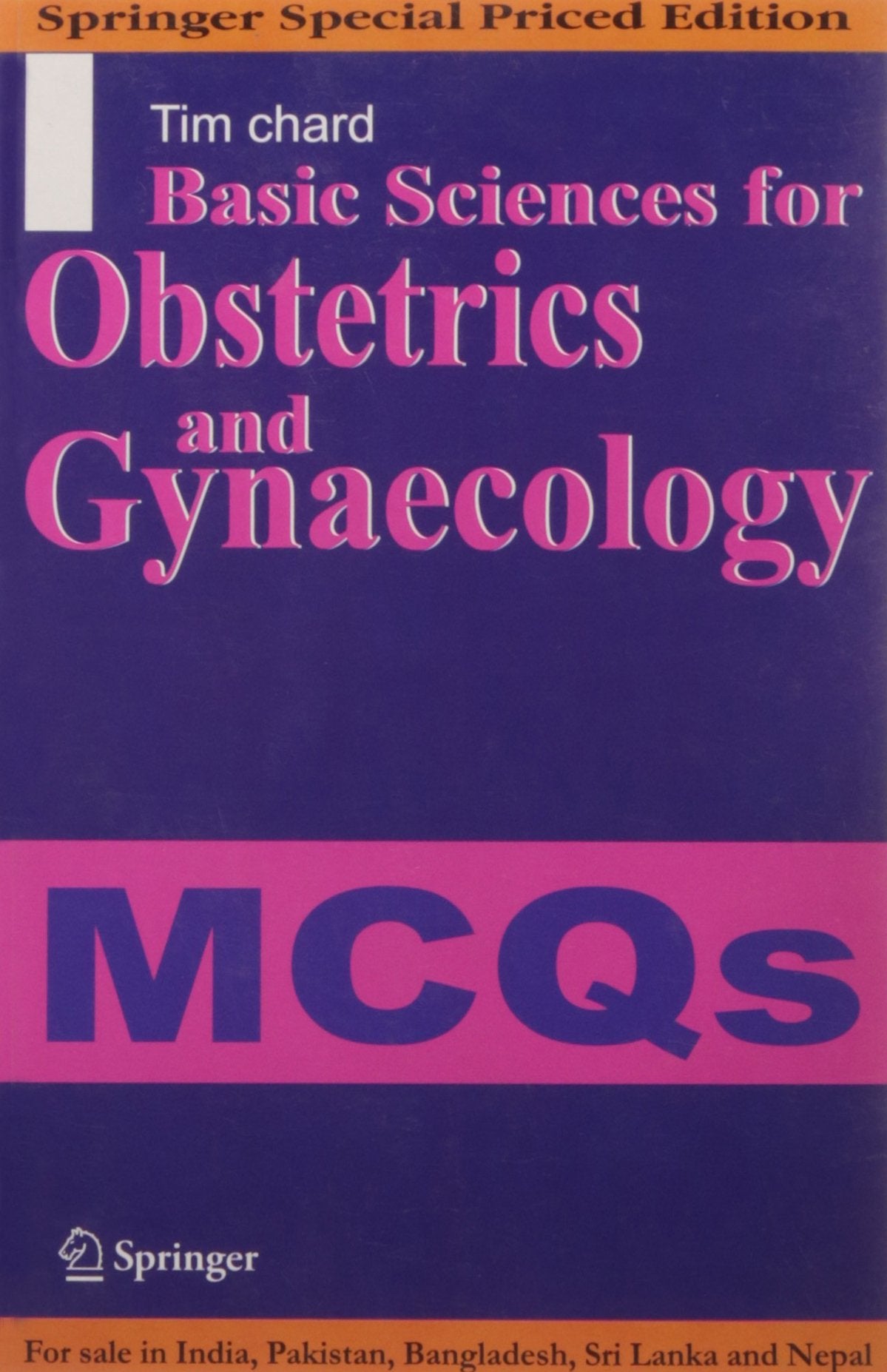 BASIC SCIENCES FOR OBSTETRICS AND GYNAECOLOGY MCQS (2VOLS) - Retail Maharaj