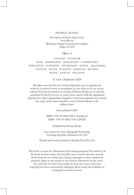 Primus Books - The Dying Lineage: The Crisis of Political Power in the Mahabharata - Retail Maharaj