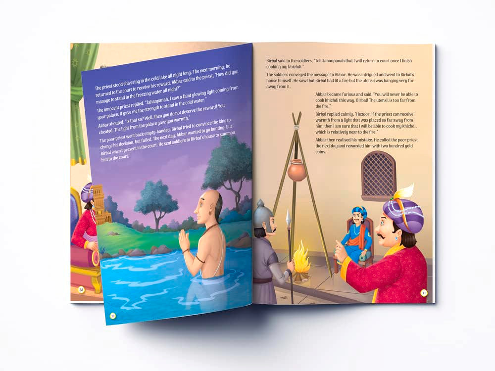 101 Witty Stories of Akbar and Birbal - Collection of Humorous Stories For Kids - Retail Maharaj