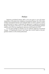 A Textbook of Supportive Periodontal Therapy : A Comprehensive Review For Post Graduate Students(Nov, 2019) - Retail Maharaj