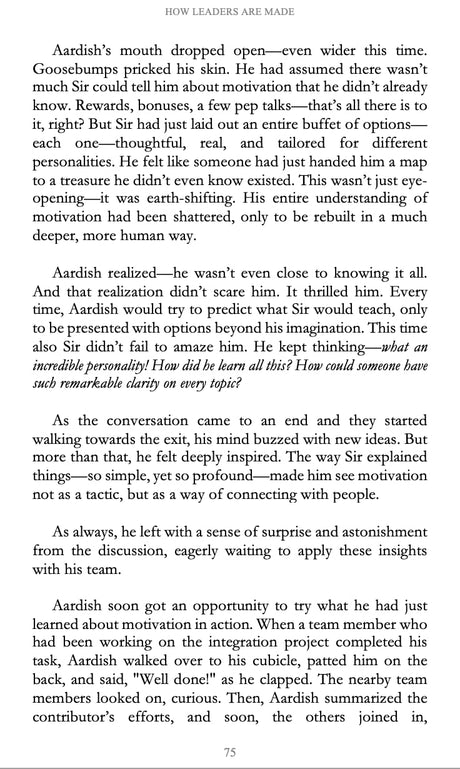 HOW LEADERS ARE MADE - Retail Maharaj